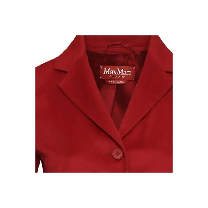 MaxMara Business Suits Coats Women's Red-1