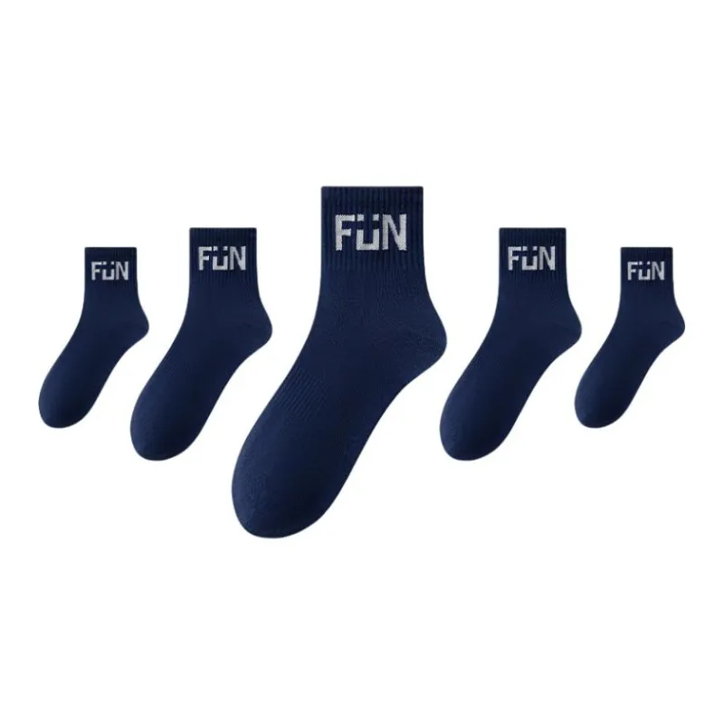 ROBINHOOD Mid Calf Socks Men's 5 Pack-3