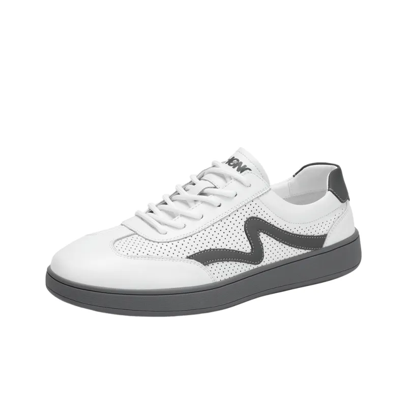 RED DRAGONFLY Low Top Skateboard Shoes Men's-7