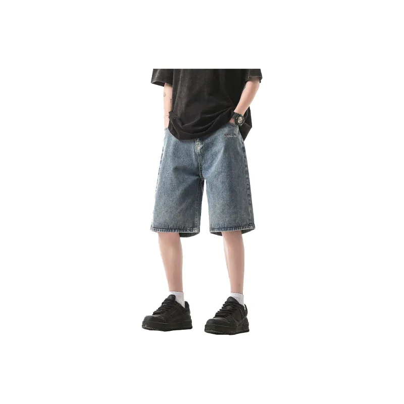 Double Dealer Denim Shorts Unisex-15