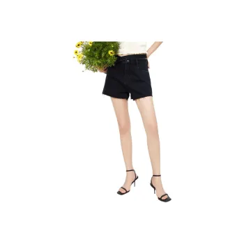 MO&CO Denim Shorts Women's Denim Black