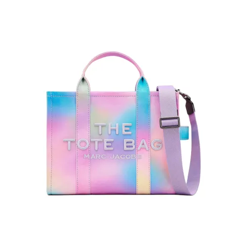 MARC JACOBS Cotton Tote Bag, Shopping Bag, Handbag Medium Size Women's Multicolor