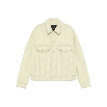 FEDERICO CINA Raw cut Denim Jacket