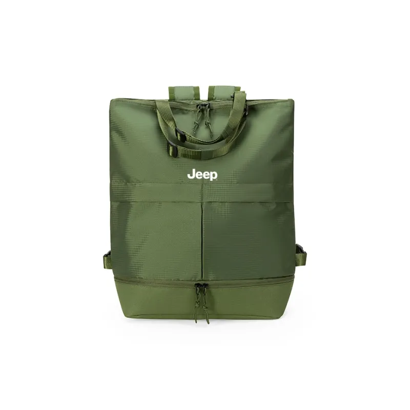 Jeep Nylon Backpack Unisex Multicolor-6