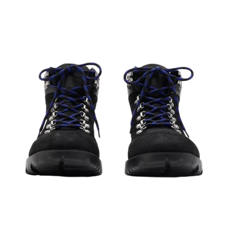 Burberry Moor Short Outdoor Boots Men's Black-2
