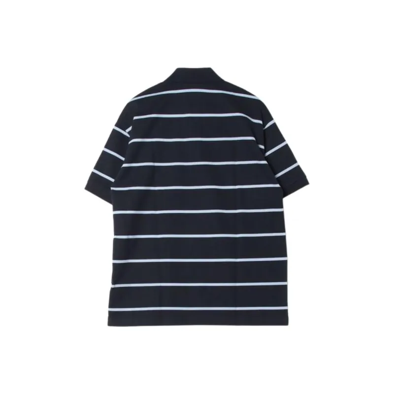 Beams x FRED PERRY Polo Shirt Men's Marine Blue-1