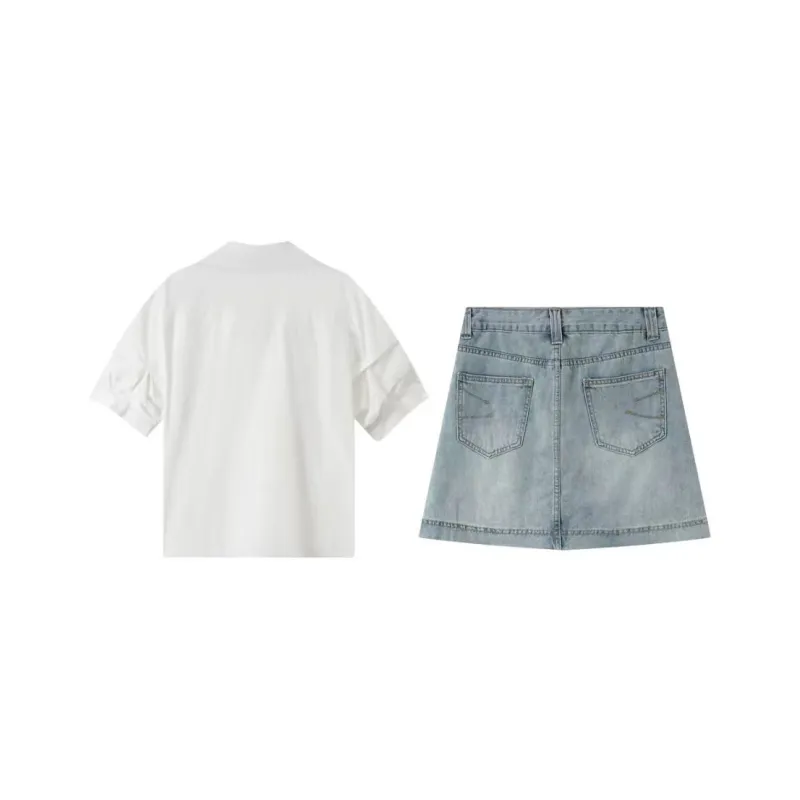 Lookinto Two Piece Skirt Sets Women's-1