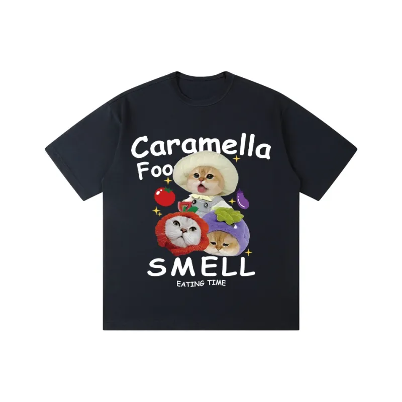 Caramella Drop Shoulder Sleeve T Shirt Women's-8