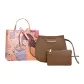Dark Brown+Coin Purse+Shopping Bag