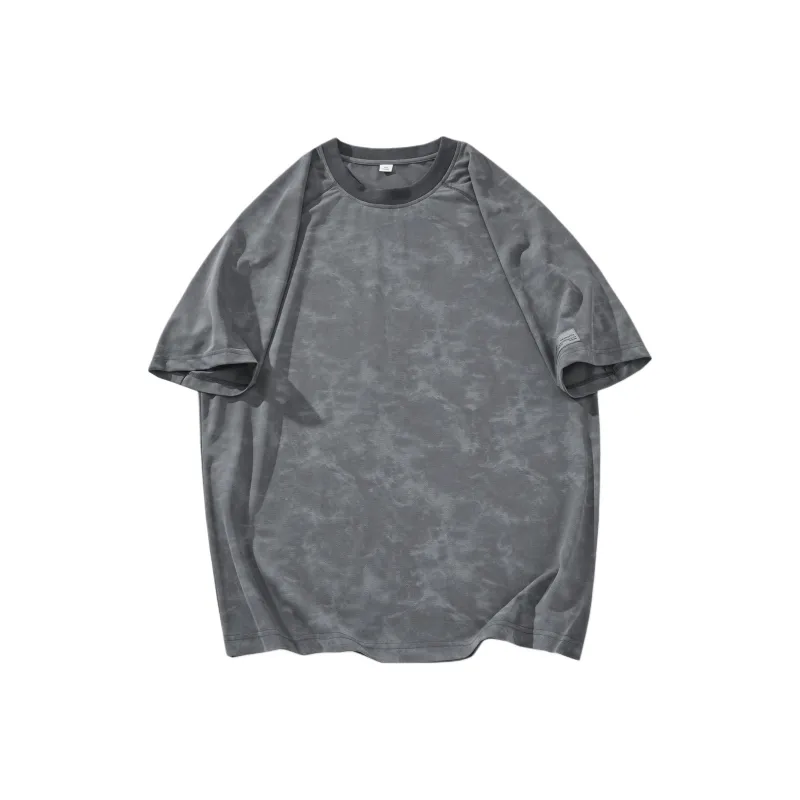 Go it alone T Shirts Unisex Dark Heather Gray-0