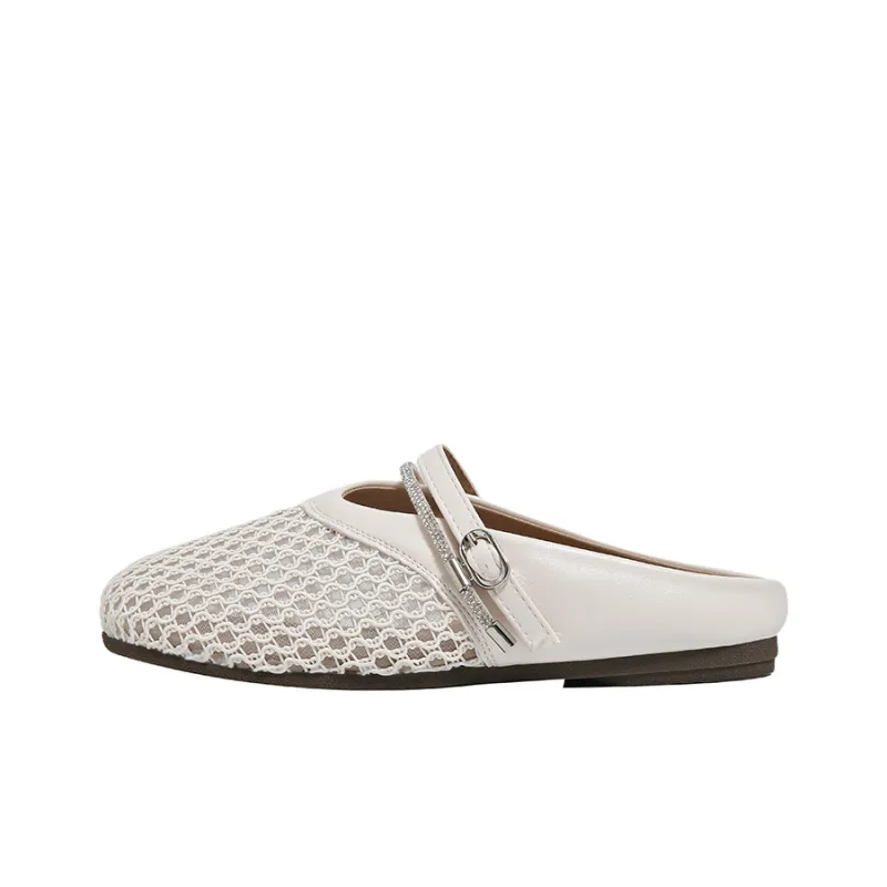 Baibianzhiheren Closed Toe Slippers Women's-0