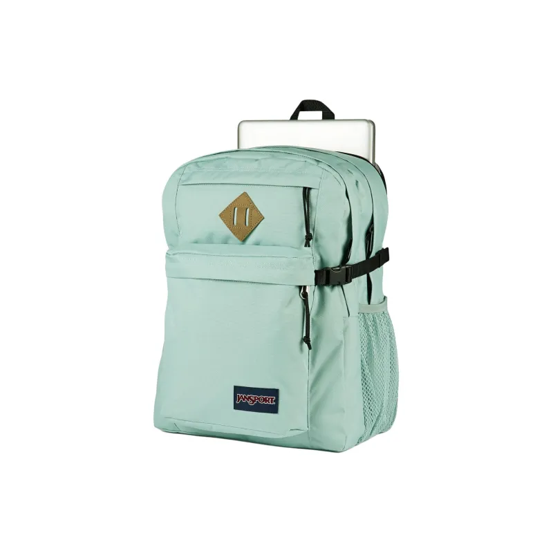 JanSport Recycled Polyester Backpack Regular Unisex Turquoises-3