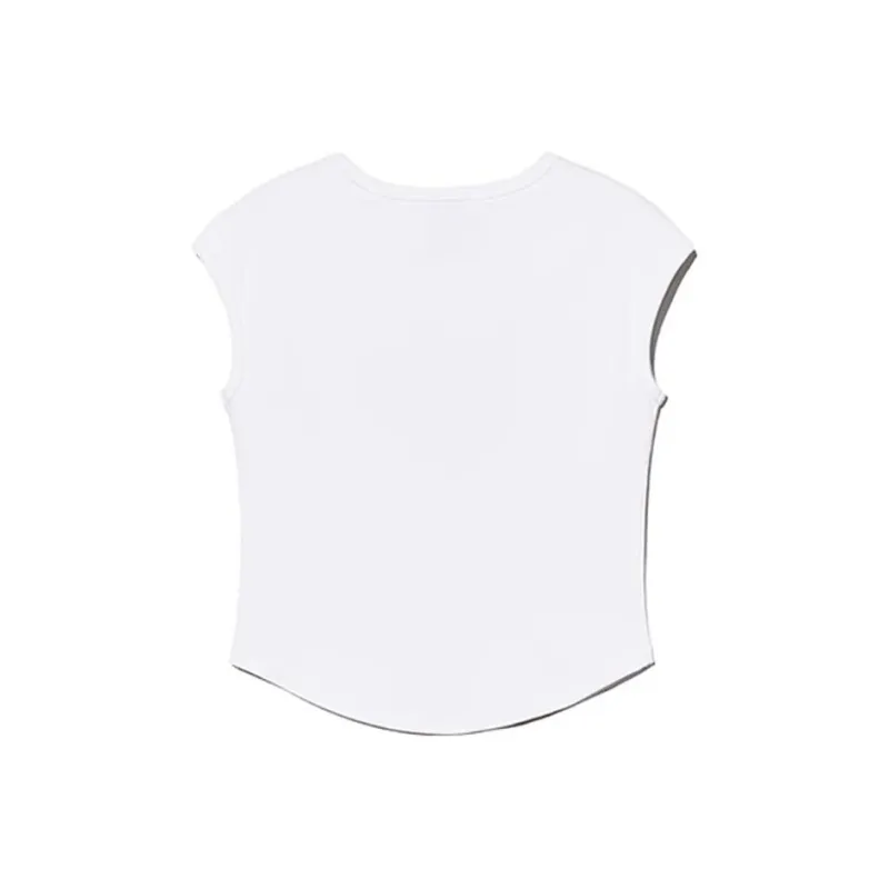 MARITHE FRANCOIS GIRBAUD Summer Women's Short Sleeved Shirts Short Sleeved T Shirts Women's-1