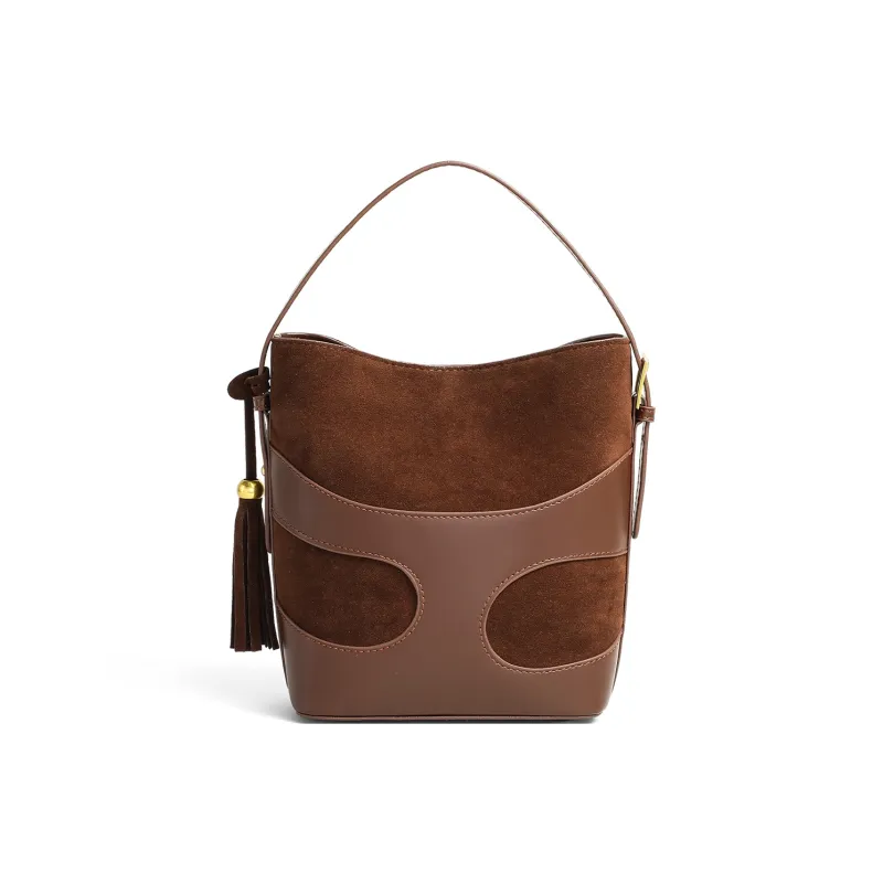 PT'SON Synthetic Leather Shoulder Bag, Crossbody Bag, Handbag Regular Women's Brown/Coffee-7