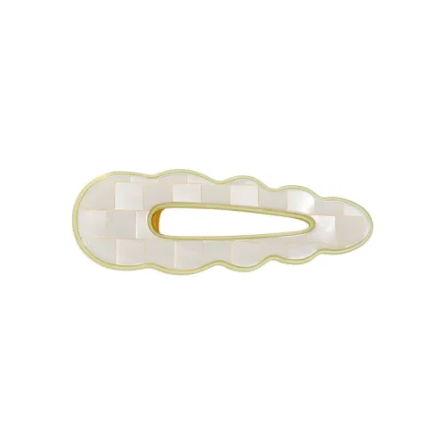 SHINE Acetate Plate Hair Clips Women's