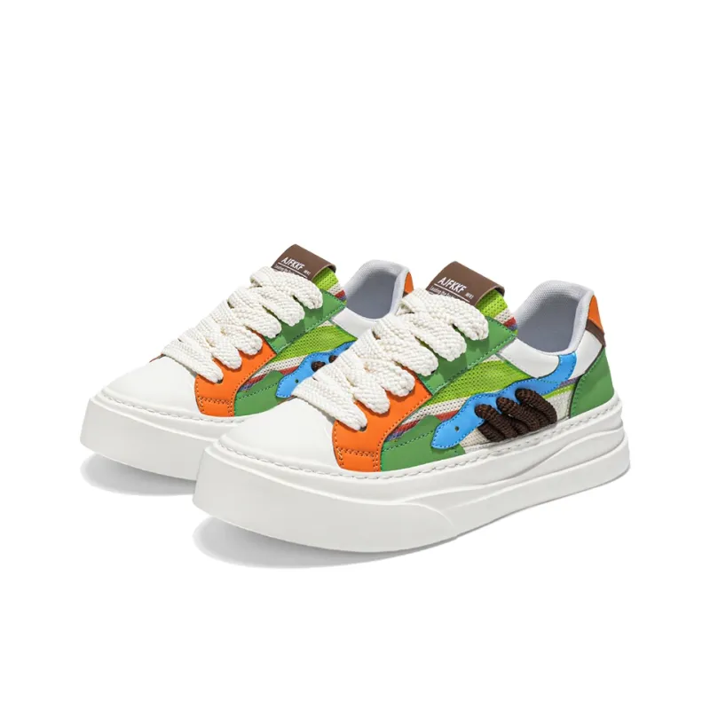 TEXWOOD Slip Resistant Balance Low Top Skateboard Shoes Men's-13