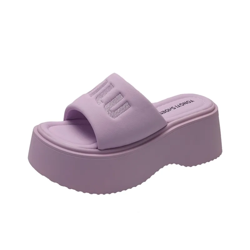 AFJI Rubber Sole Slip Resistant Slide Slippers Women's-6