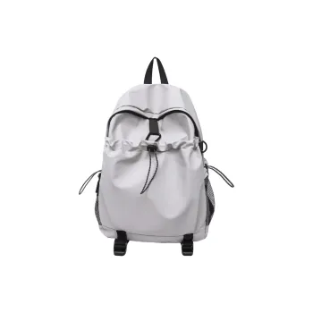 Kewuku Nylon Fabric Backpack Unisex Multicolor