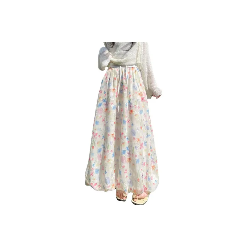 Dior Beauty Casual Long Skirt Women's-0