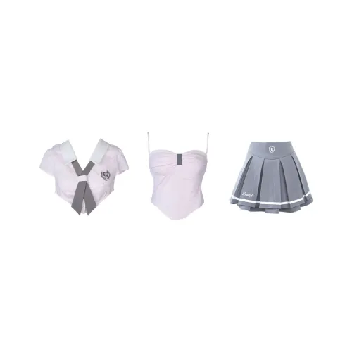 Udon House Two Piece Skirt Sets Women's Image Color Clothing Sets