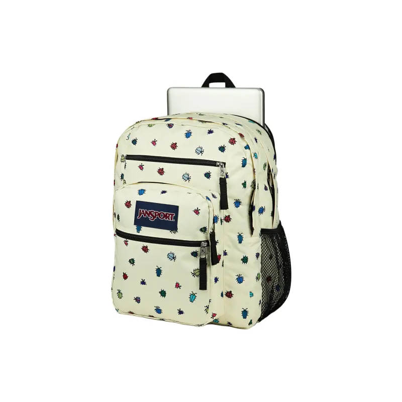 JanSport Polyester Backpack Women's Beige-3