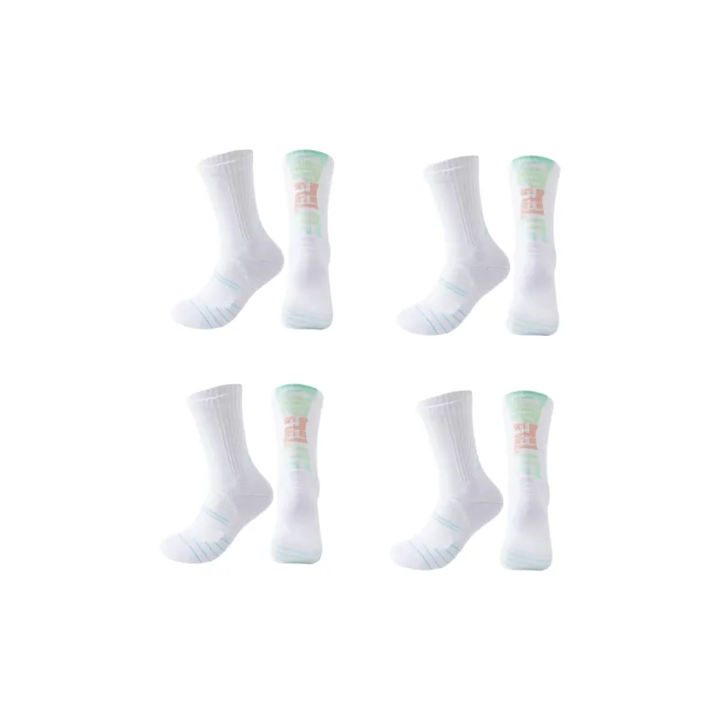Gentle Welcome Basketball Socks Men's 4 Pack-6
