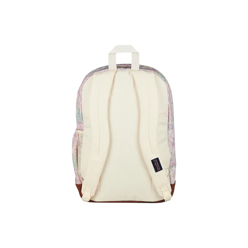 JanSport Recycled Polyester Backpack Women's Beige & Multicolor-3