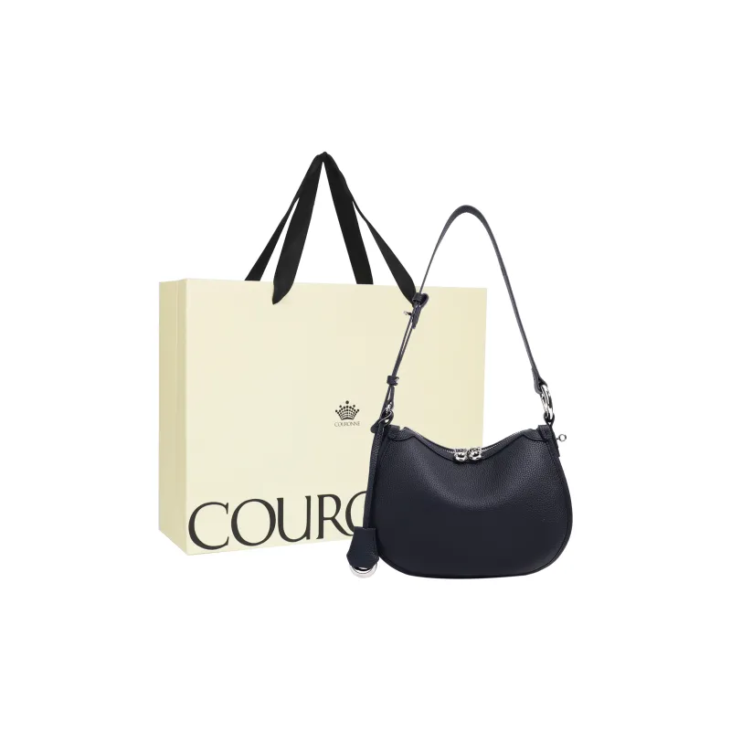 COURONNE Cow Leather Shoulder Bag Regular Women's Multicolor-0