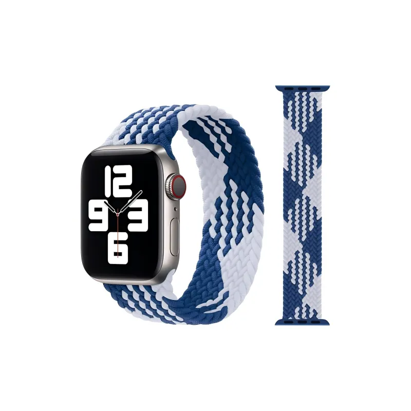 KVZUVUU Apple Compatibility Watch Band Nylon Material-9