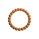 Monkey Head Walnut Vintage Style Bucket Plain String Beaded Bracelet