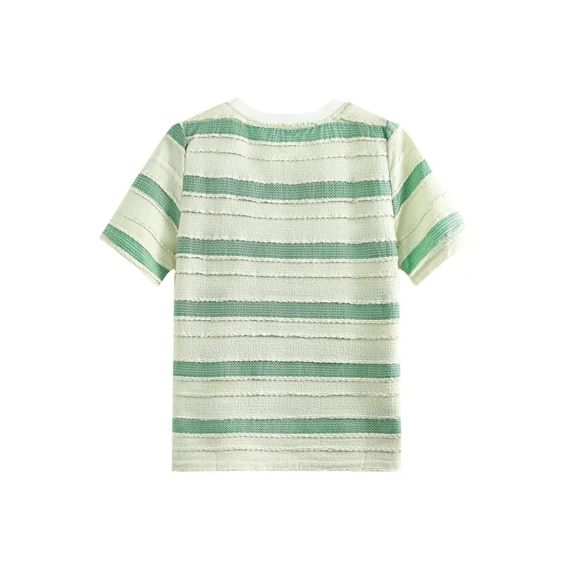 She enjoys T Shirts Women's Green-1