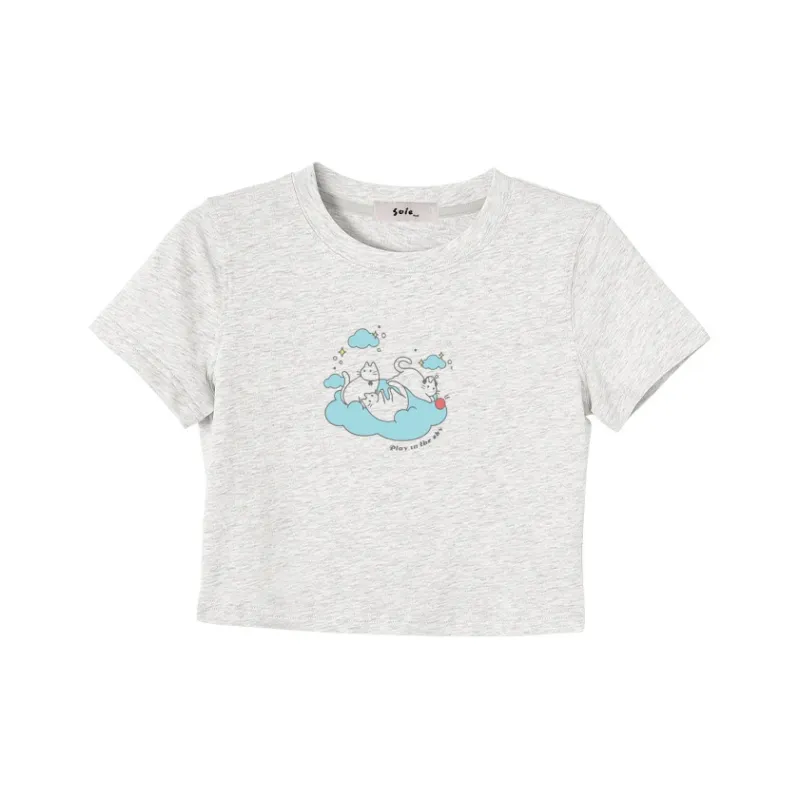 SOIE T-Shirts Women's-5