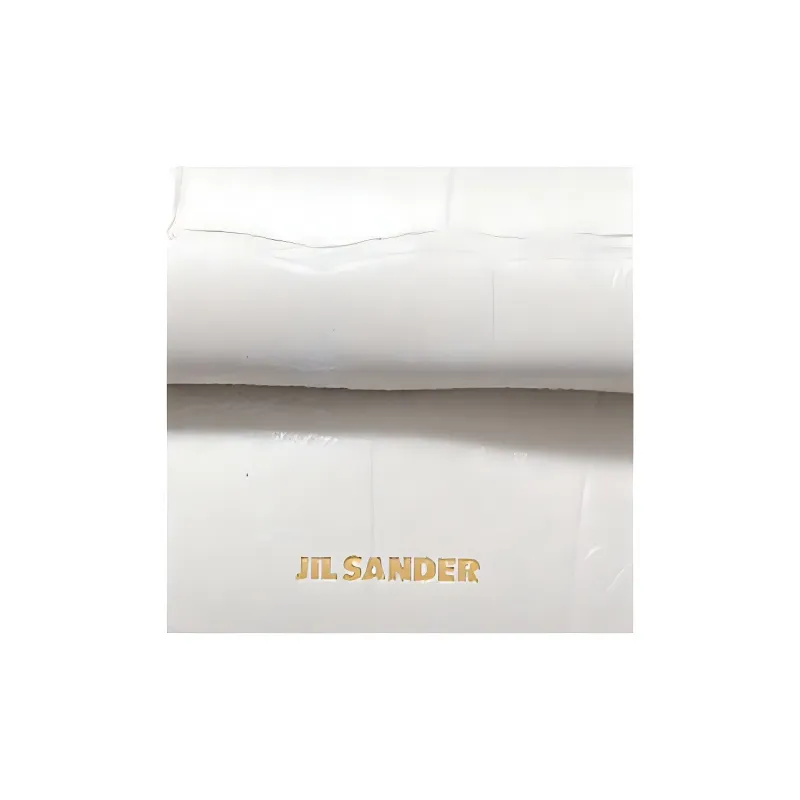 JIL SANDER Leather Coin Purse Mini Women's Chalk White-1