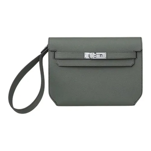 HERMES Kelly Depeches Clutches