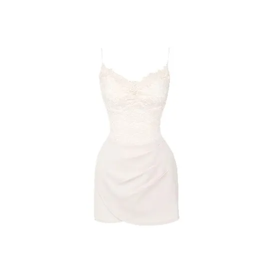 Udon House Slip Dresses Women's Dress-0