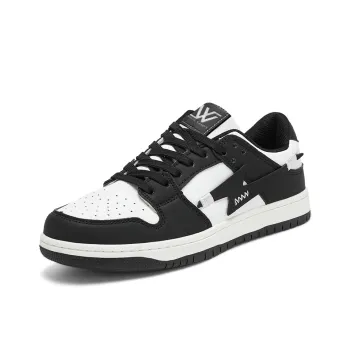White Sands Slip Resistant, Abrasion Resistant, Breathable, Lightweight Low Top Skateboard Shoes Unisex