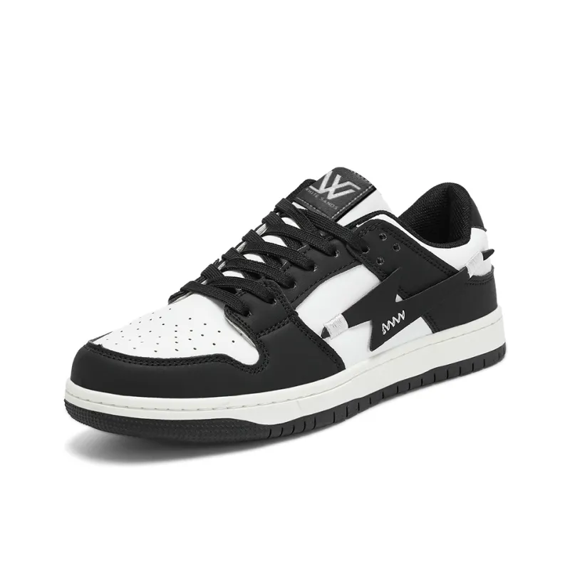 White Sands Slip Resistant, Abrasion Resistant, Breathable, Lightweight Low Top Skateboard Shoes Unisex-0
