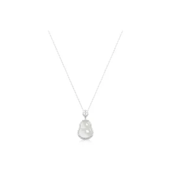 Kim Ka Fook Chalcedony Necklaces Women's