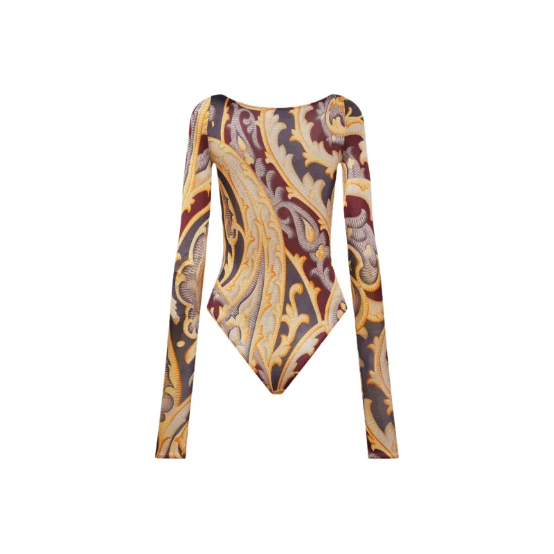 Wolford X Etro Paisley print Bodysuit-1