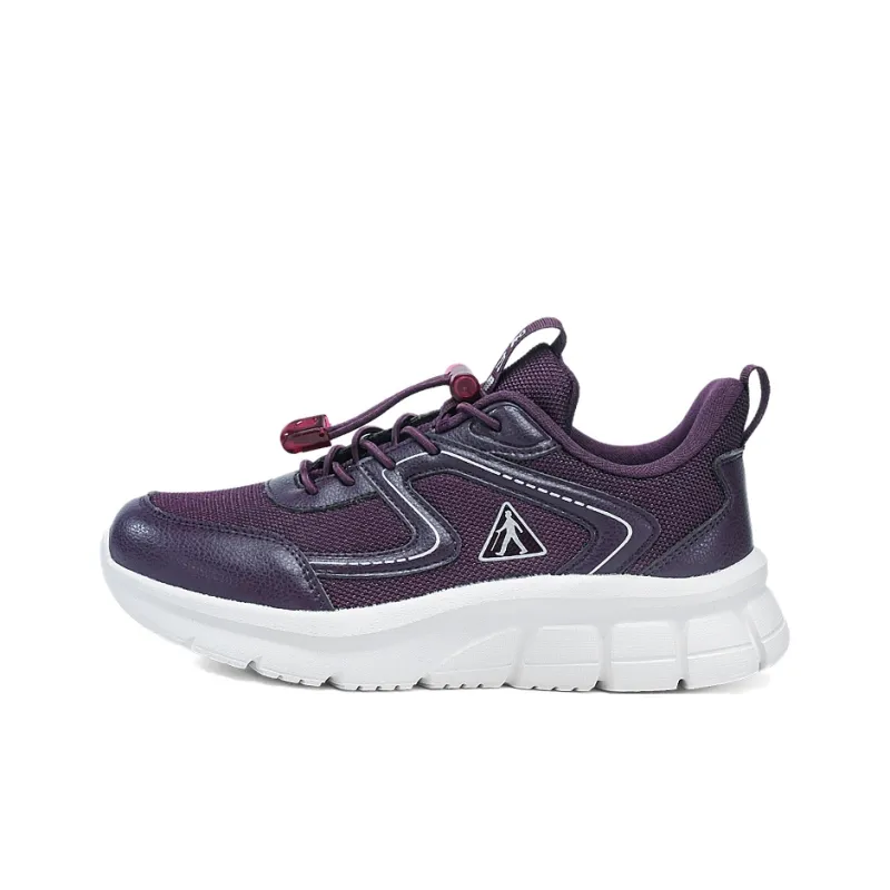 ZULIZ Sports Elderly Shoes Casual Shoes Women's Low Top Dark Reddish Purple/Black White/Pink/Light Purple-11