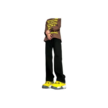 WHELVE Jeans Unisex Black