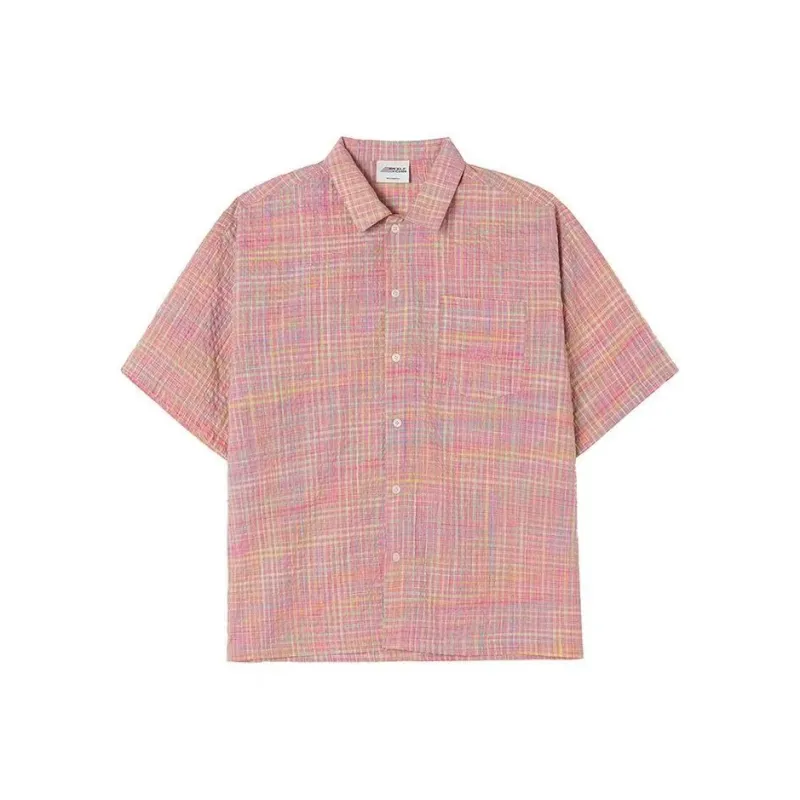 T-IRA Shirts Unisex Pink Embroidery-0