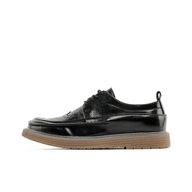 WEISHIBANGWEI Casual Shoes Men's Black-0