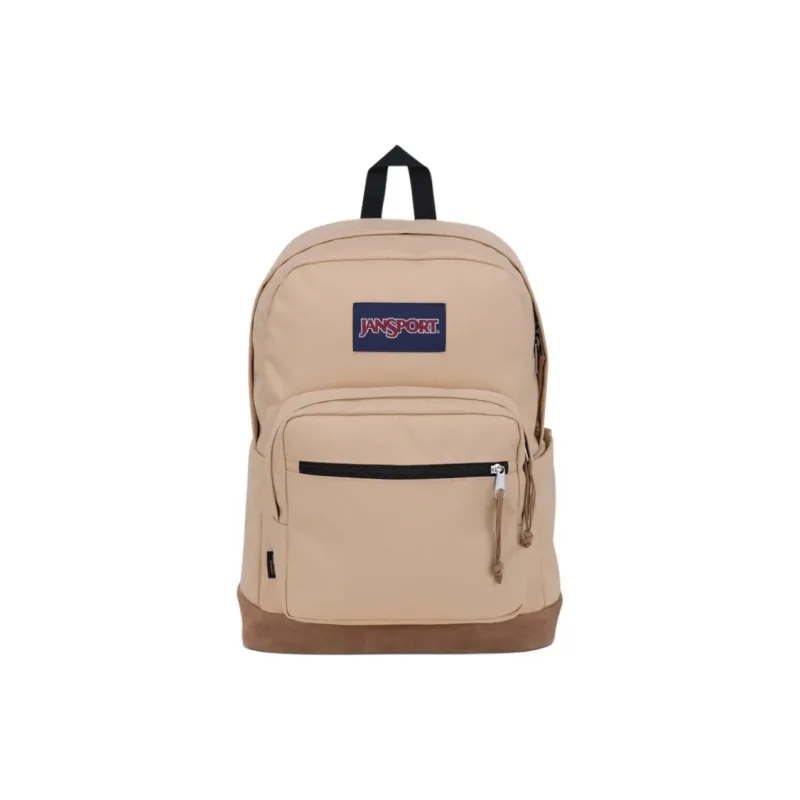 JanSport Suede Backpack Unisex Earth Yellow-0