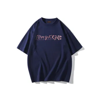TONYKRZ T Shirts Unisex Navy Blue