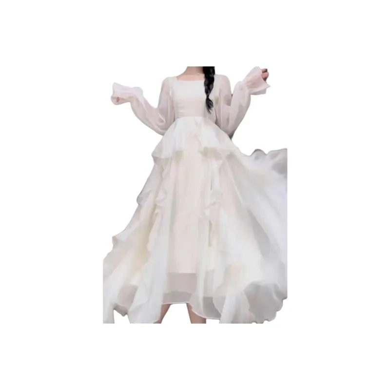 Dior Beauty Long Sleeved Dress Women's-4