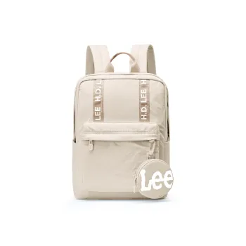 Lee Fabric Backpack Regular Unisex Milk Tea/Mint Green