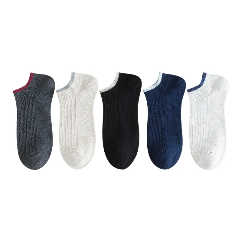 2323 No Show Socks Men's 5 Pack-0