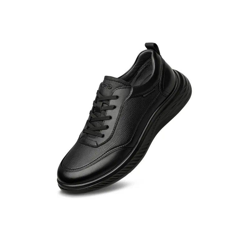 ZRO Low Top Casual Shoes Men's Black-2