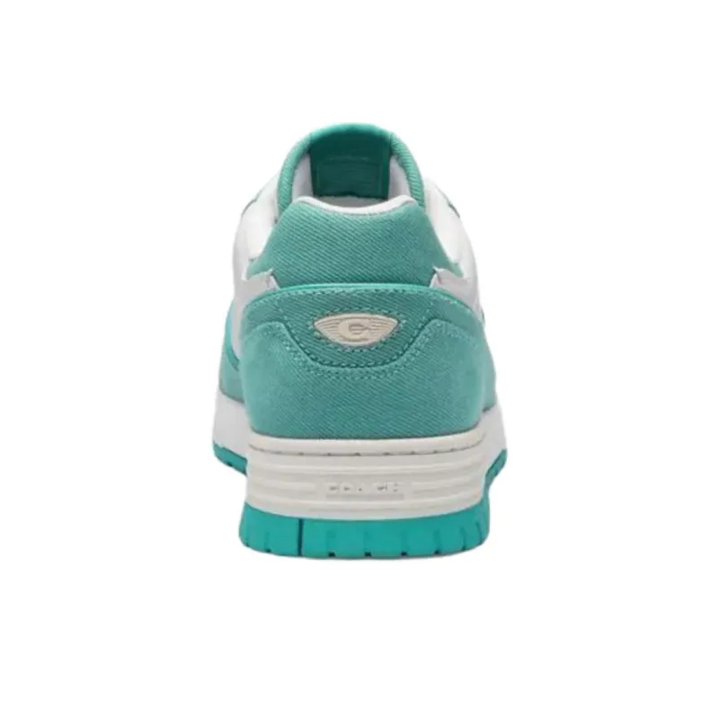 COACH Soho Low Top Skateboard Shoes Men's Cyan-3